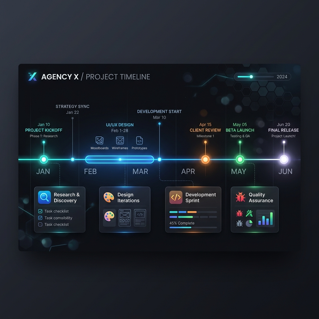Project Schedule Graphic